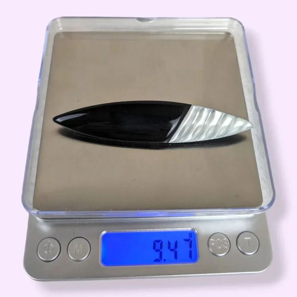 Vintage Lucite Art Deco Brooch - Picture 6 of 6